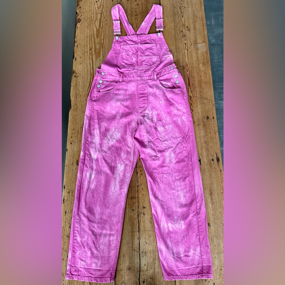 We The Free Pink Women Jeans Overalls